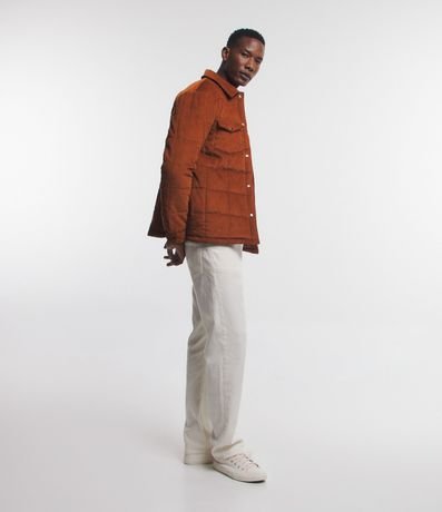 Campera de Terciopelo Cotele con dos Bolsillos de Solapa 5