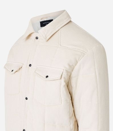 Campera de Terciopelo Cotele con dos Bolsillos de Solapa 6