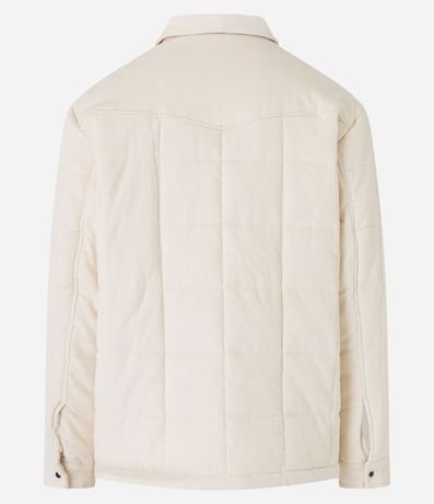 Campera de Terciopelo Cotele con dos Bolsillos de Solapa 7