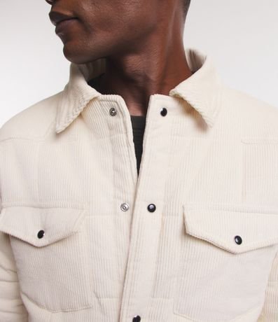 Campera de Terciopelo Cotele con dos Bolsillos de Solapa 3