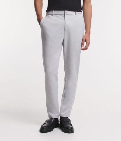 Pantalón Slim Performance en Sastrería con Textura 3
