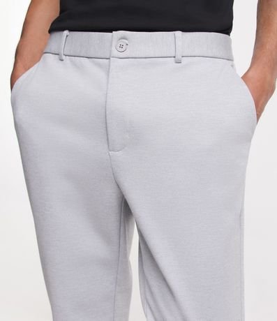 Pantalón Slim Performance en Sastrería con Textura 5