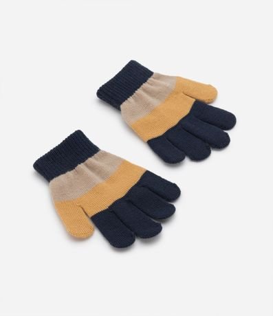 Guante Infantil con Estampado Rayado - Talle P al G 2