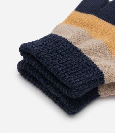 Guante Infantil con Estampado Rayado - Talle P al G 3