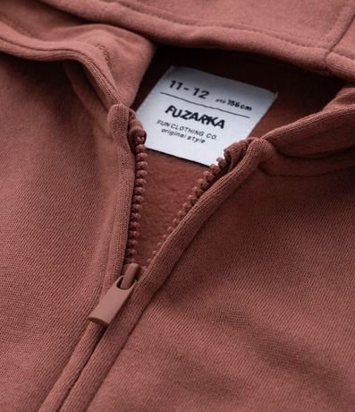 Campera Basica Lisa en Algodón - Talle 5 a 14 años 6