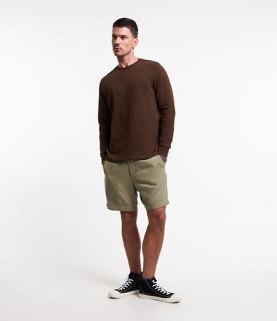 Buzo en Algodón con Puño Ajustado 2