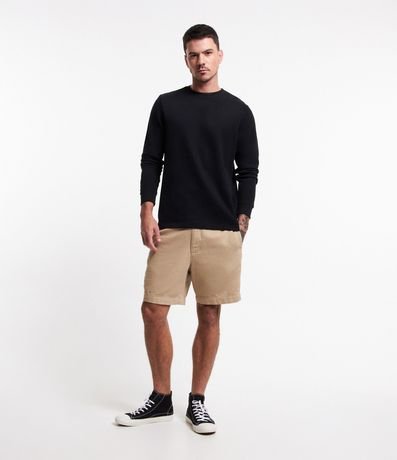 Buzo en Algodón con Puño Ajustado 2