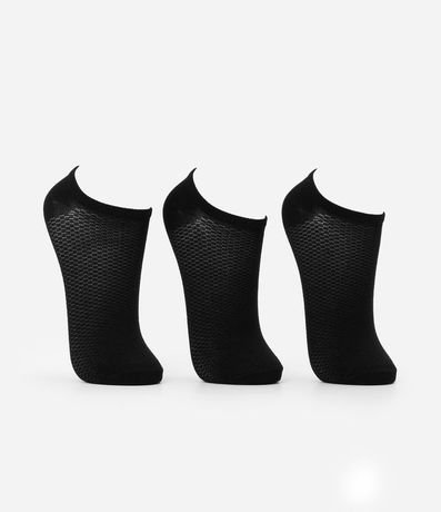 Kit 03 Medias Invisibles en Poliamida Aeradas 2