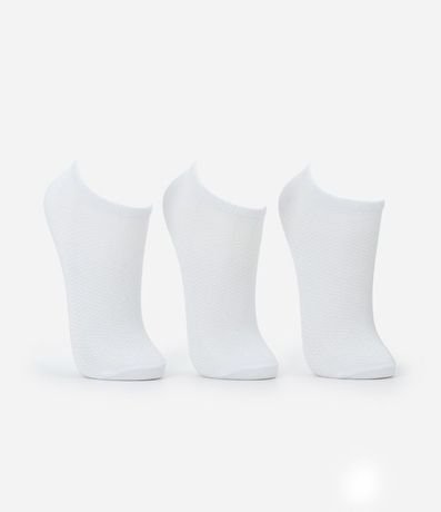 Kit 03 Medias Invisibles en Poliamida Aeradas 2