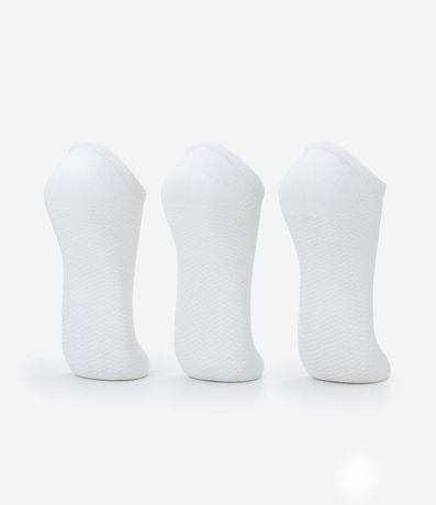 Kit 03 Medias Invisibles en Poliamida Aeradas 3