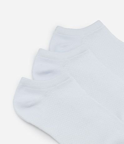 Kit 03 Medias Invisibles en Poliamida Aeradas 4