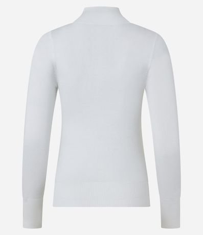Blusa Básica en Viscosa con Cuello Alto 3