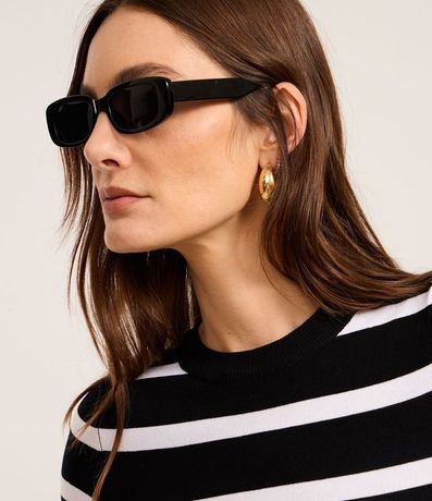 Blusa de Punto con Estampa a Rayas 5