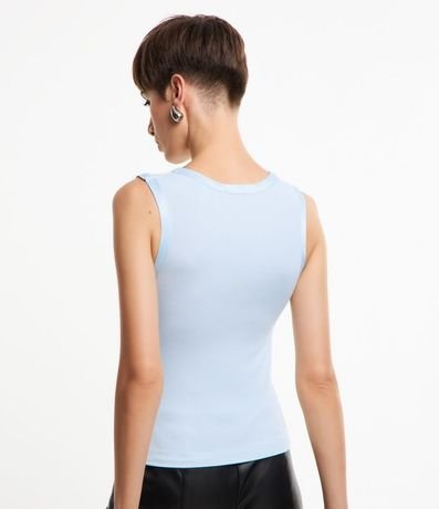Blusa de Punto con Detalle en Satén 5