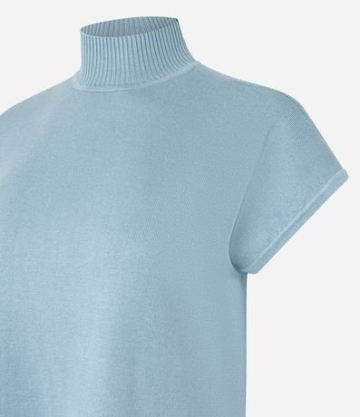 Blusa en Punto con Cuello Alto 8
