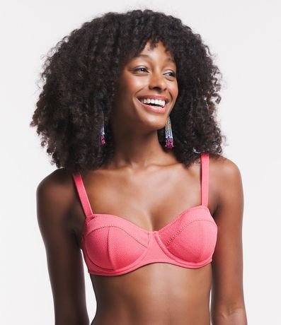 Bikini Top Media Copa en Microfibra con Bretel Ajustable 1