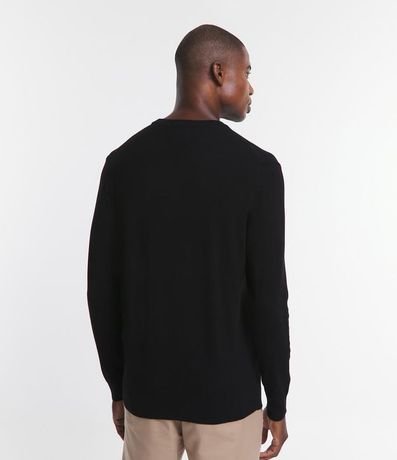 Suéter en Punto con Textura Cuadrilé 3