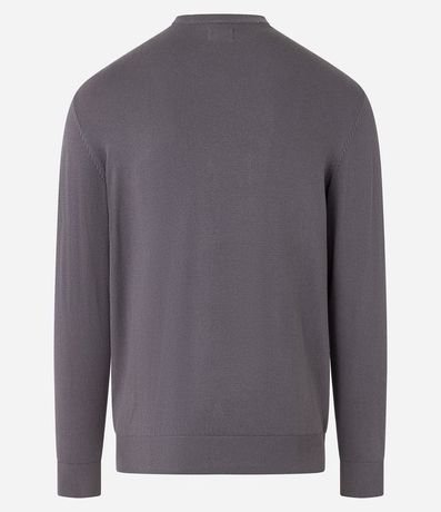 Suéter en Punto con Textura Cuadrilé 7