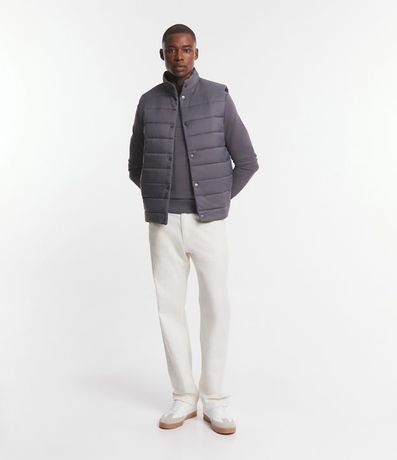 Suéter en Punto con Textura Cuadrilé 2