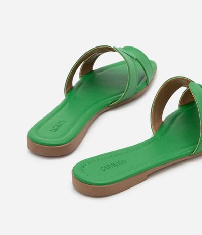 Sandalia Plana con Tiras en H 4