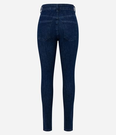 Pantalón Skinny en Jeans con Botones Forrados 6