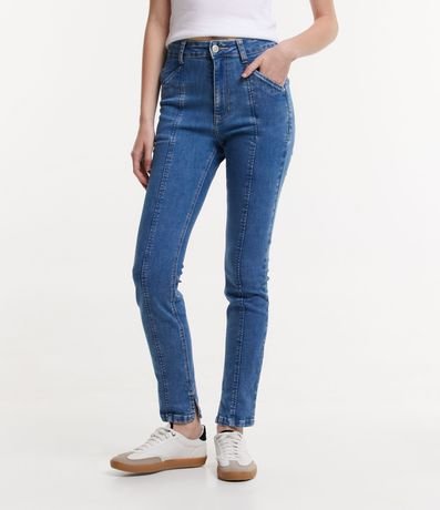 Pantalón Skinny Jeans con Recortes 2