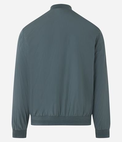 Campera Bomber en Poliamida con Bolsillos Fusionados 8
