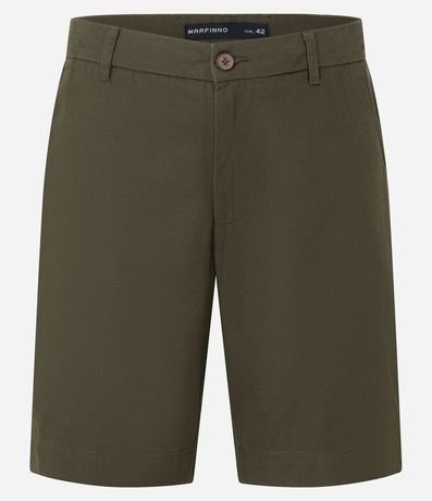 Bermuda Slim en Algodón Texturizado con Lazo Interior 6