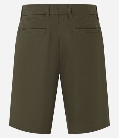 Bermuda Slim en Algodón Texturizado con Lazo Interior 7
