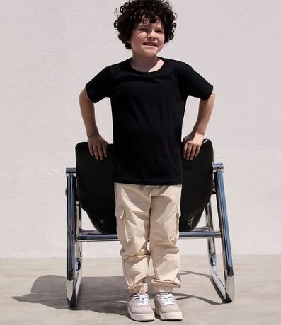 Pantalón Jogger Infantil con Bolsillos Cargo - Talle 5 a 14 años 1