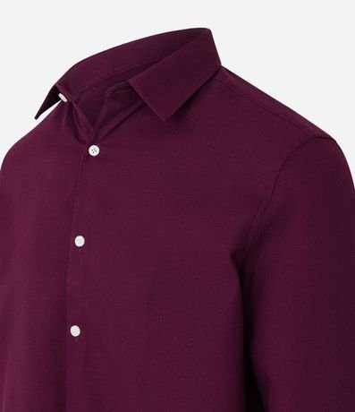 Camisa Regular en Algodón Texturizada 7