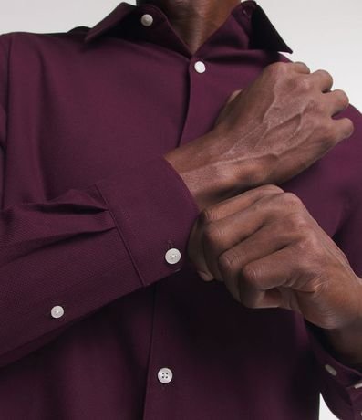 Camisa Regular en Algodón Texturizada 3