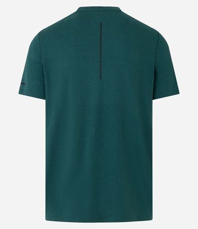 Remera Deportiva con Etiqueta en la Barra y Manga Corta 9