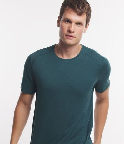 Remera Deportiva con Etiqueta en la Barra y Manga Corta 5