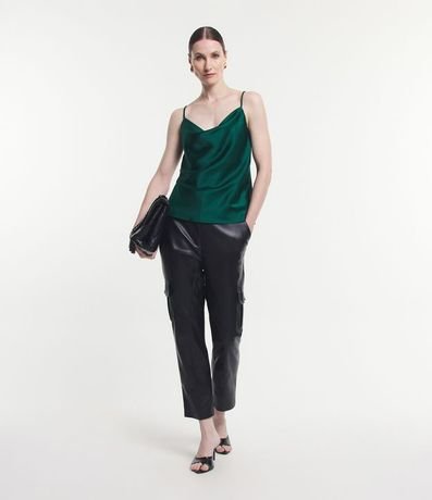 Blusa de Tirantes con Escote Degage 2