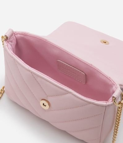 Bolso Transversal Infantil en PU con Textura Capitoneada - Talle U 4