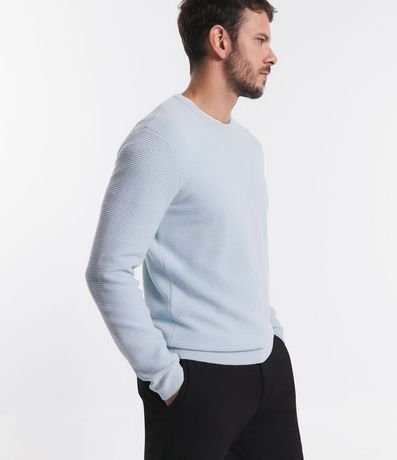 Suéter en Tejido de Punto Maquinetado 4