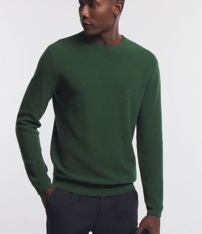 Suéter en Tejido de Punto Maquinetado 2