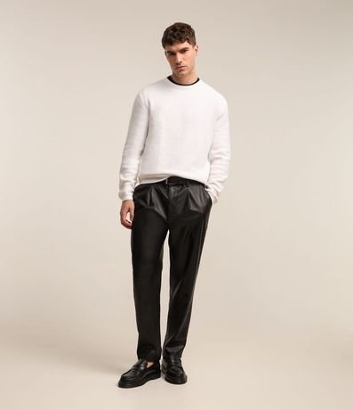 Suéter en Tejido de Punto Maquinetado 2