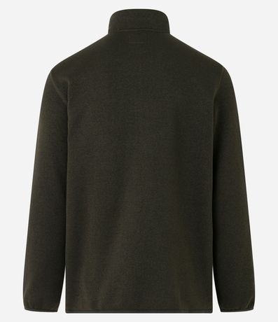 Buzo con Felpa con Textura y Bolsillo con Cierre 3