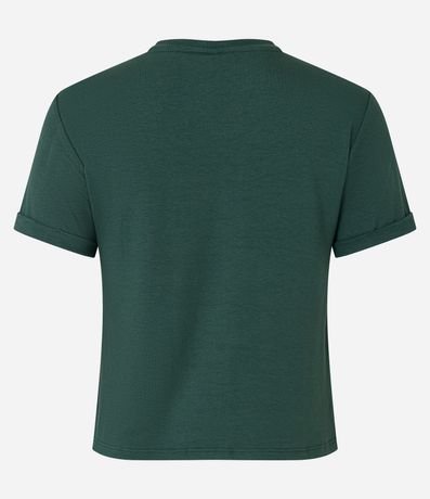 Blusa Básica en Viscosa con Manga Dobrada 7