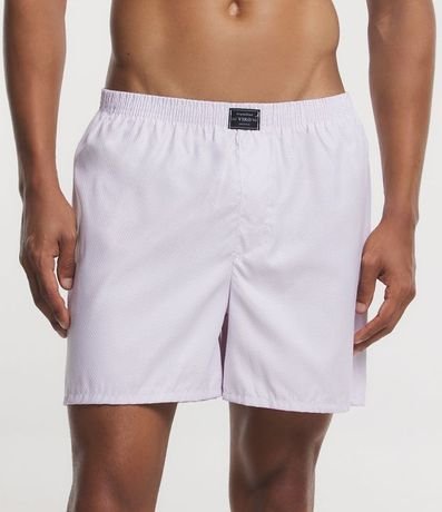 Kit 02 Calzoncillo Boxer Texturizada con Estampado de Cuadros 5