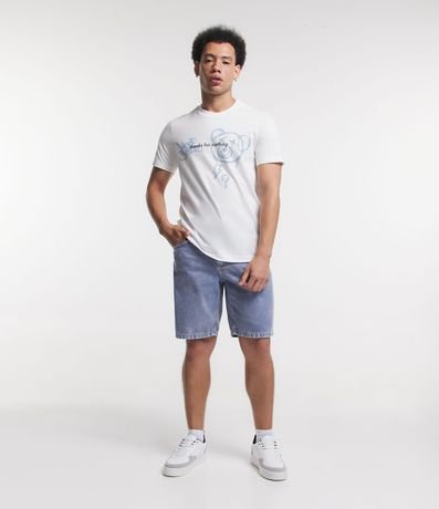 Bermuda Slim en Sarga con Bolsillos 1