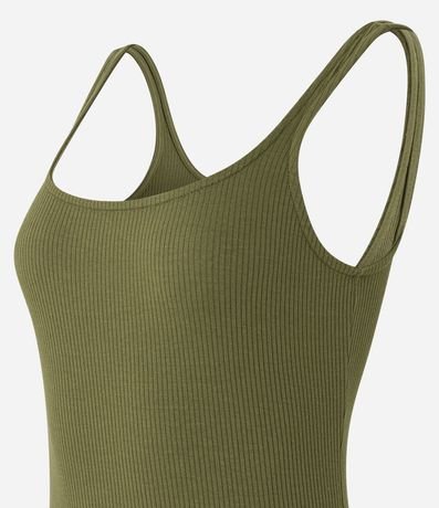 Vestido Midi en Algodón con Escote Cuadrado 6