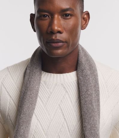 Suéter en Punto con Textura Trenzada 1