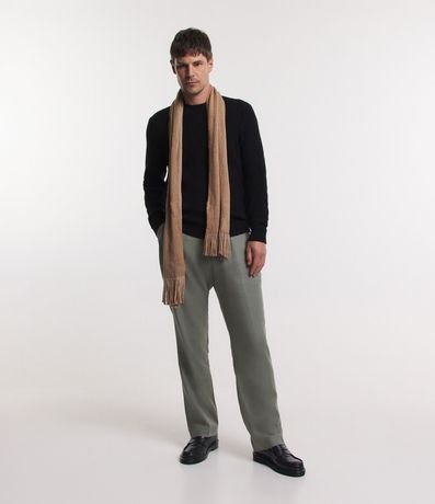 Suéter en Punto con Textura Trenzada 2