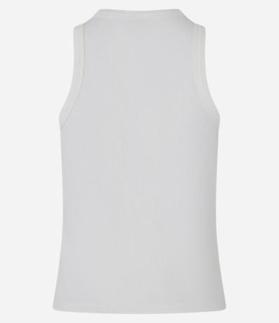 Blusa Musculosa Básica en Rib con Ligera Textura 6