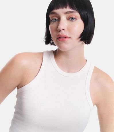 Blusa Musculosa Básica en Rib con Ligera Textura 9
