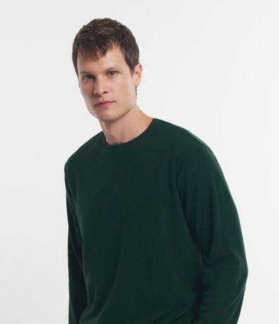 Pijama Largo en Fleece con Textura y Manga Larga 2