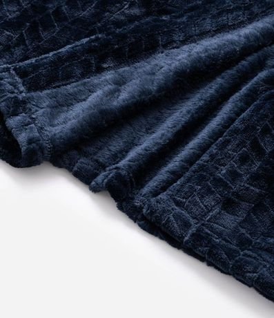 Bata de Baño en Fleece Texturizado y Bolsillos 6